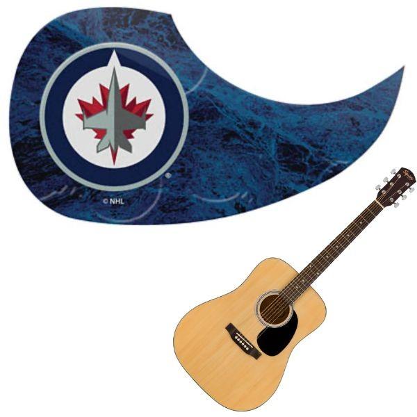 Winnipeg Jets - Team Color Guitar Pick Guards