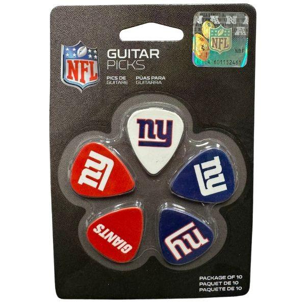 New York Giants - 10Pack Team Guitar Picks