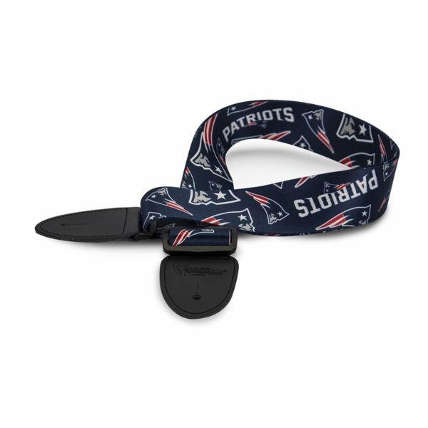 Woodrow Music - New England Patriots Premium Guitar Straps