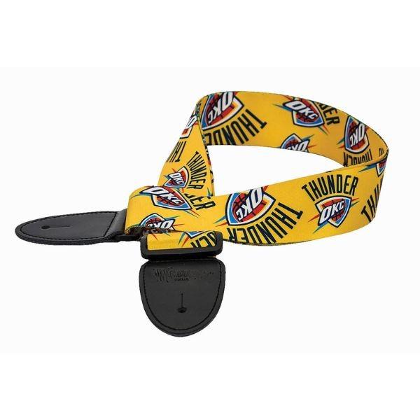 Woodrow Music - Oklahoma City Thunder Premium Guitar Straps