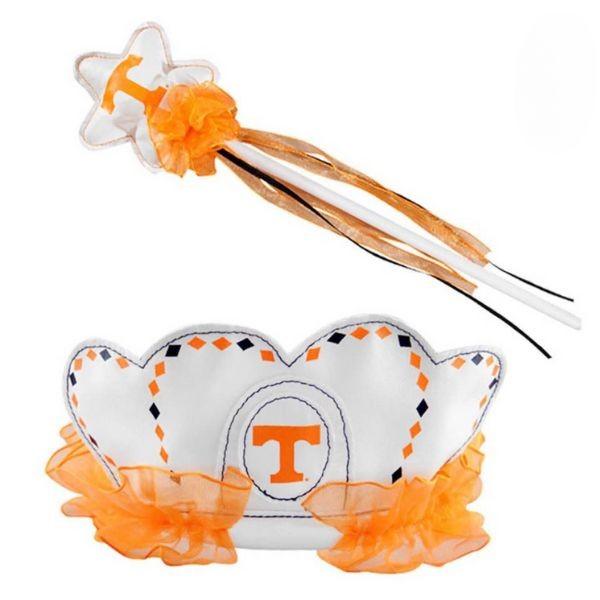 Tennessee Volunteers - Team Logo Tiara and Princess Wand SET image