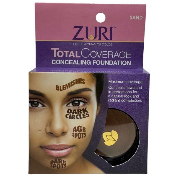 Zuri Cosmetic - Concealing Foundation - SAND - For Total Coverage