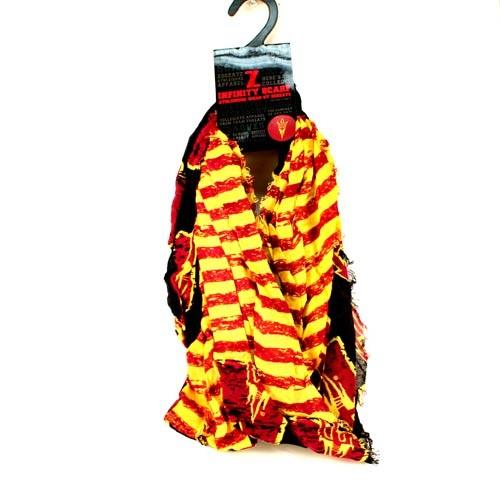 Arizona State Sun Devils Scarves - Striped Style Series1 - Infinity Scarves image