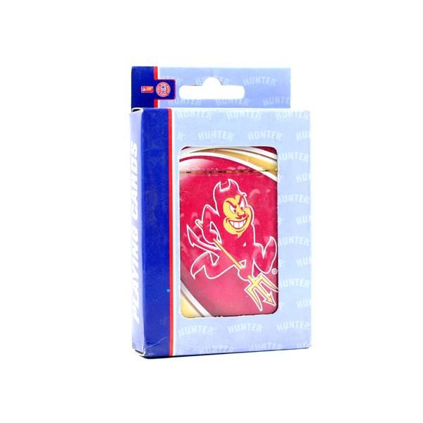 Arizona State Sun Devils Playing Cards - Hunter Style - Red - Devil Logo image