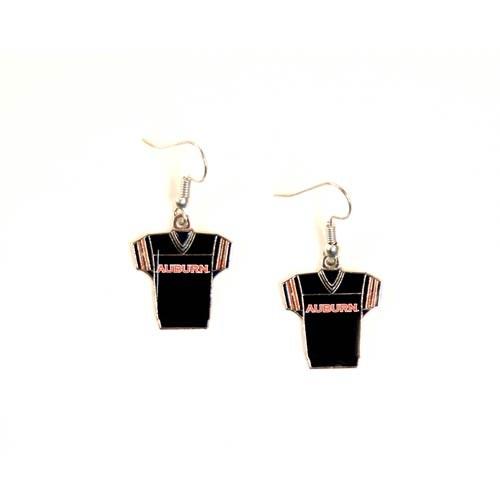 Auburn Tigers Earrings - Gamer JERSEY Style Dangle Earrings image