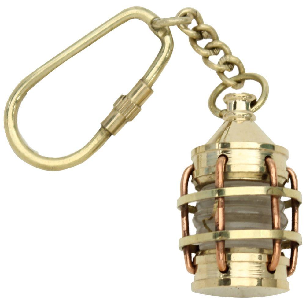 Nautical Boat Anchor Lantern Keychain image