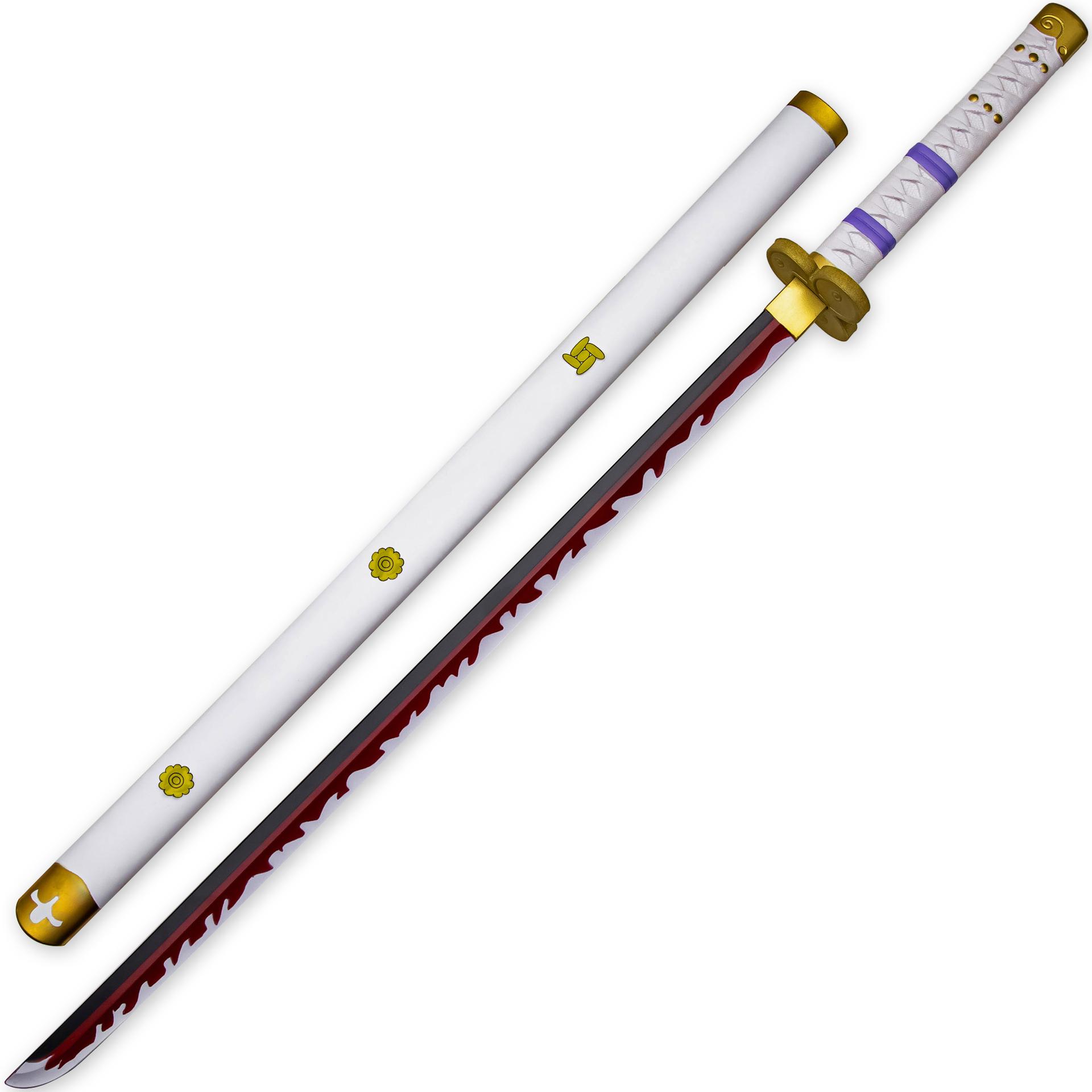 Kozuki Momonosuke Polyurethane Foam Ame no Habakiri Replica Anime Sword Prop Katana image