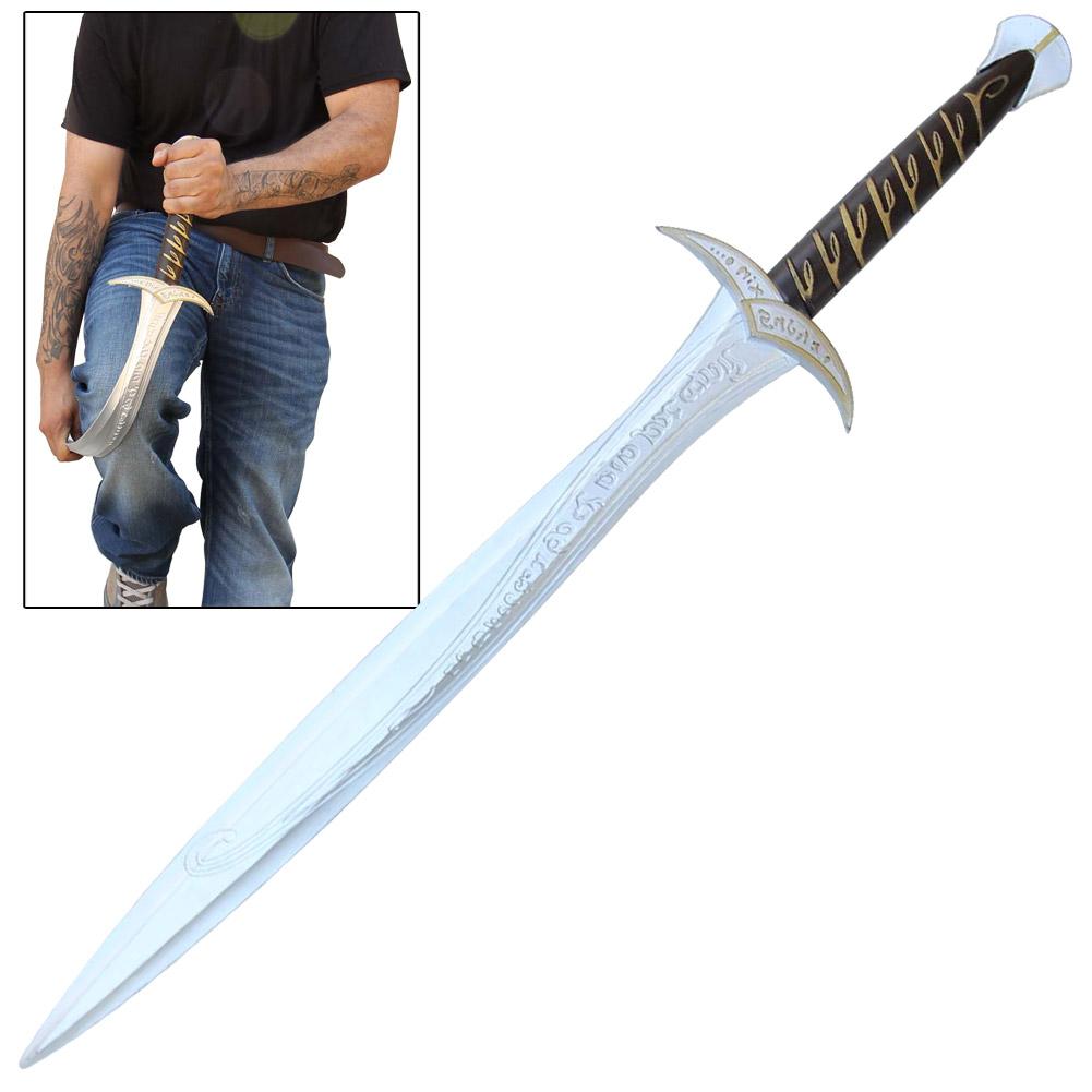Fantasy Movie Foam Replica Elven Dagger Sword ‚Äì Lightweight Cosplay Accessory with Hand-Painted Detail image