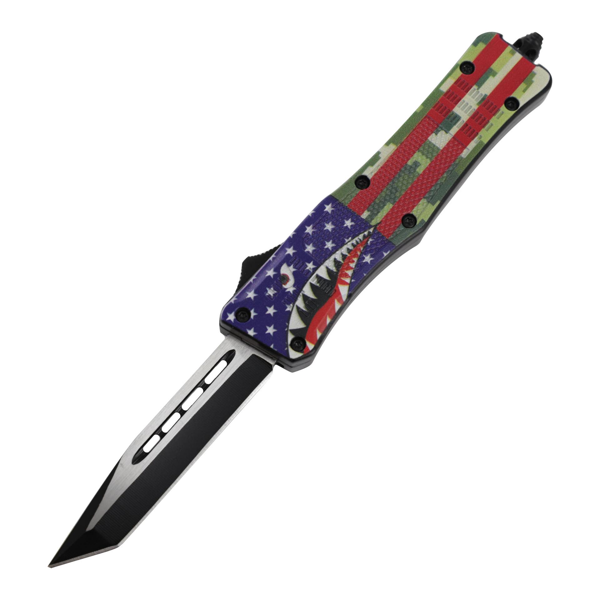 Shark Attack Compact Automatic Out The Front Knife image