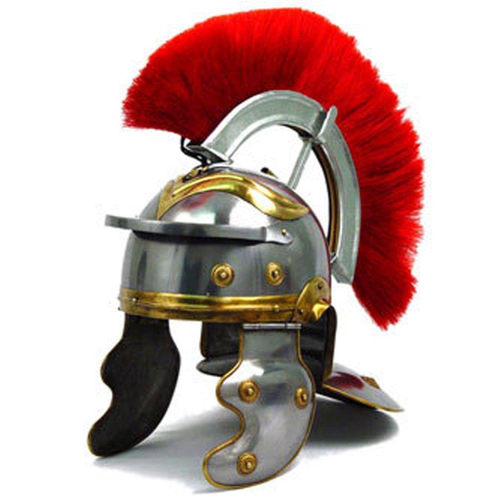 Roman Empire Centurion Officer Helmet - Battle Ready | Authentic Historical Combat Gear image