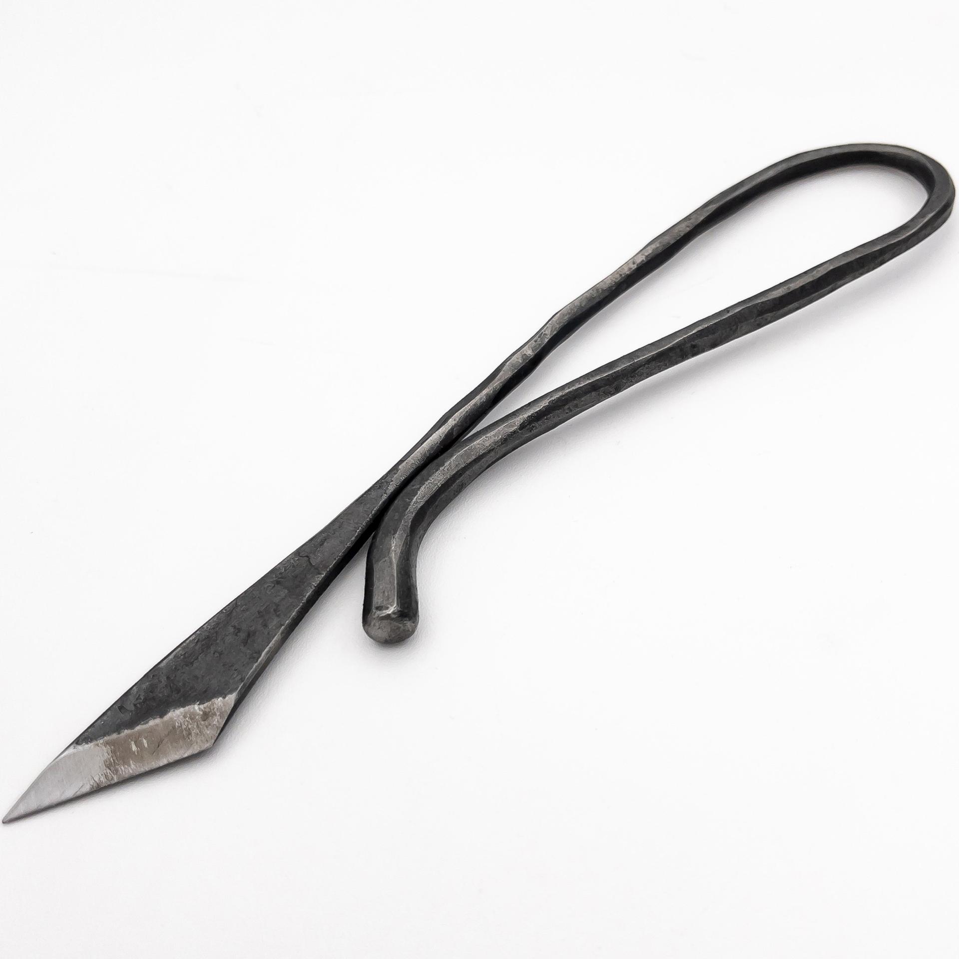 Cobbler‚Äôs Apprentice Medieval Iron Leather Cutter image