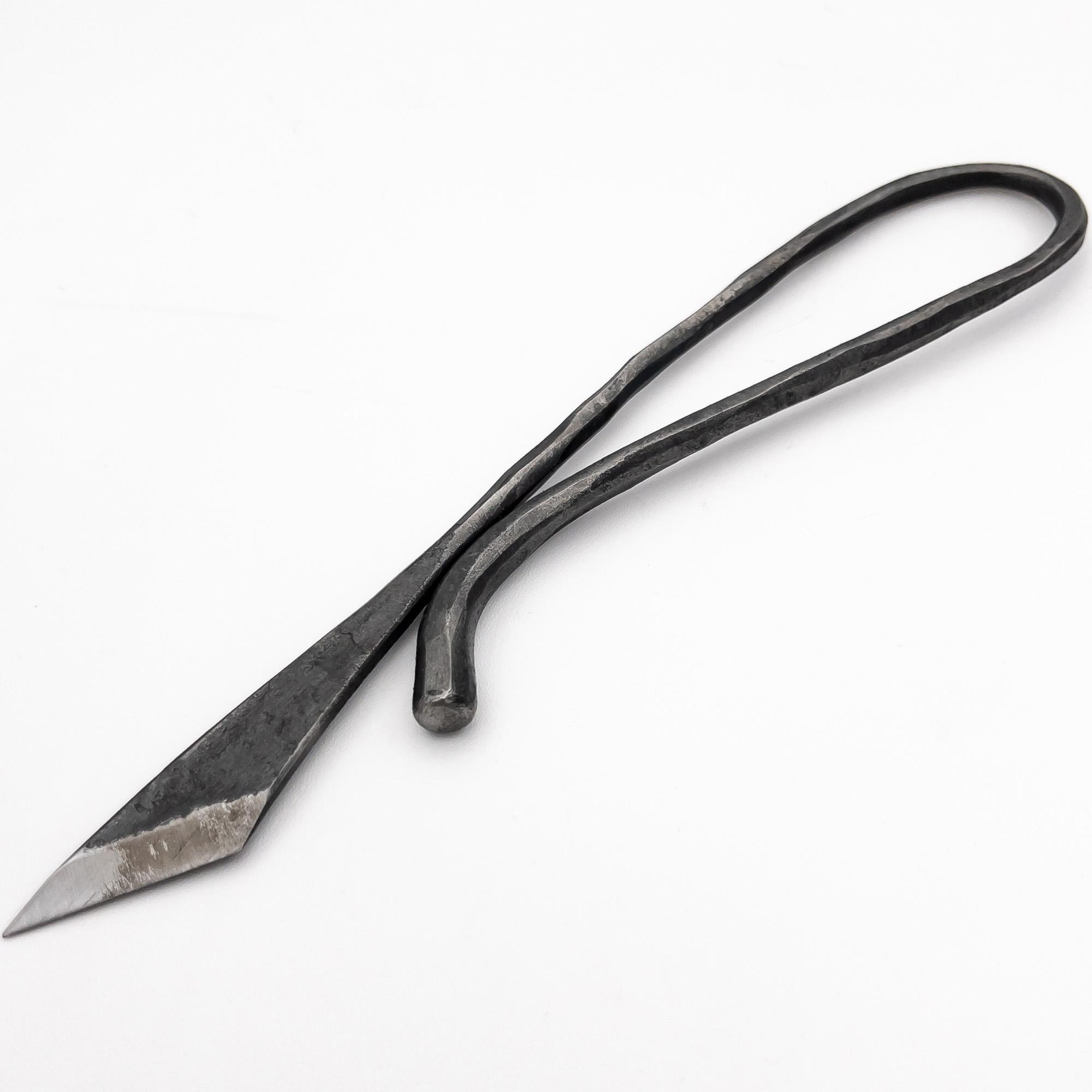 Cobbler‚Äôs Apprentice Medieval Iron Leather Cutter image