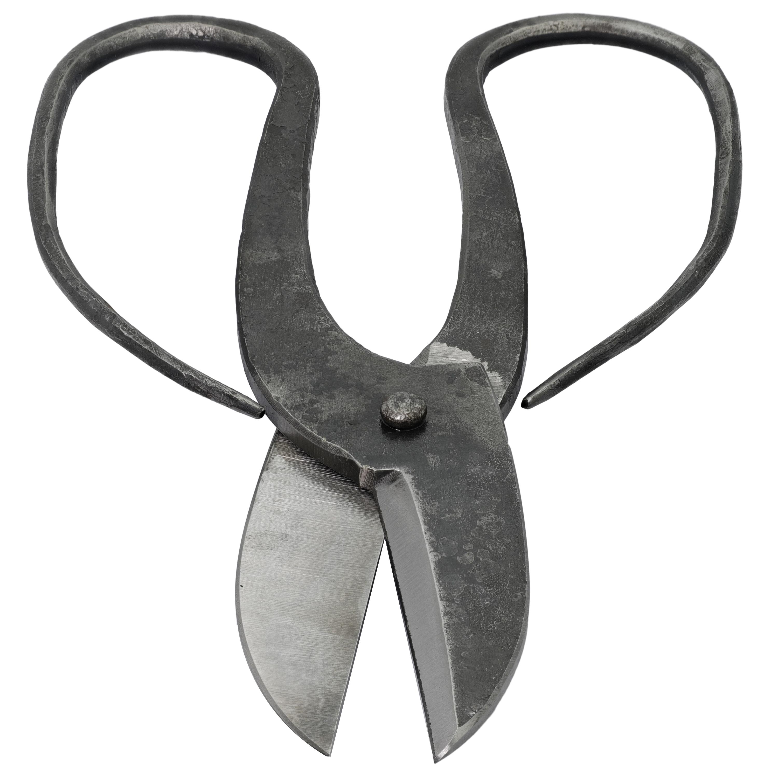 Textile Machinist Fully Functional Tailor Scissors Forged Iron 7.75-Inch-Long Medieval Shears image