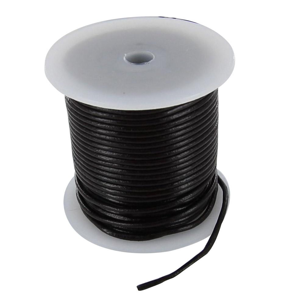 25 Meters 2mm Leather Cord Spool image