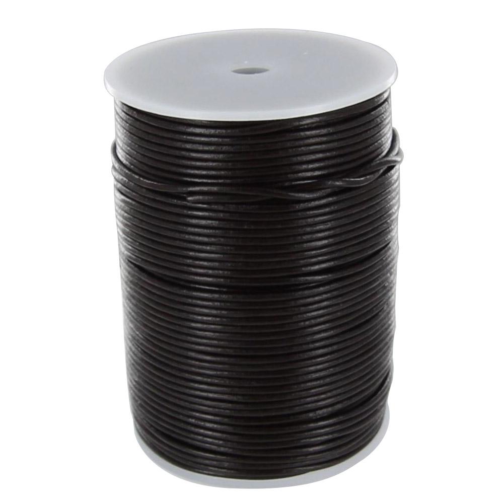Leather Cord 2mm 100 Meter Spool image