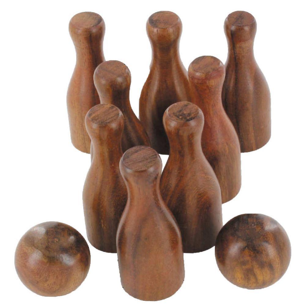 Executive Wooden Desk Bowling Set image