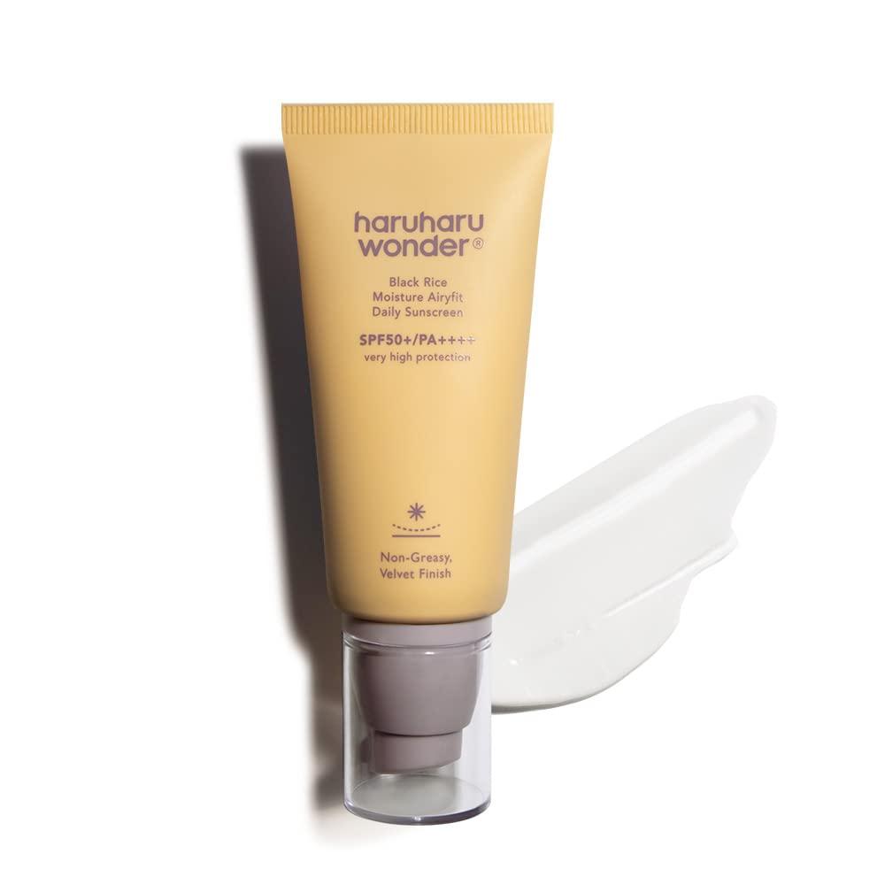 Haruharu Wonder Black Rice Moisture Airyfit Daily Sunscreen 1.69fl.oz – Velvet Finish image