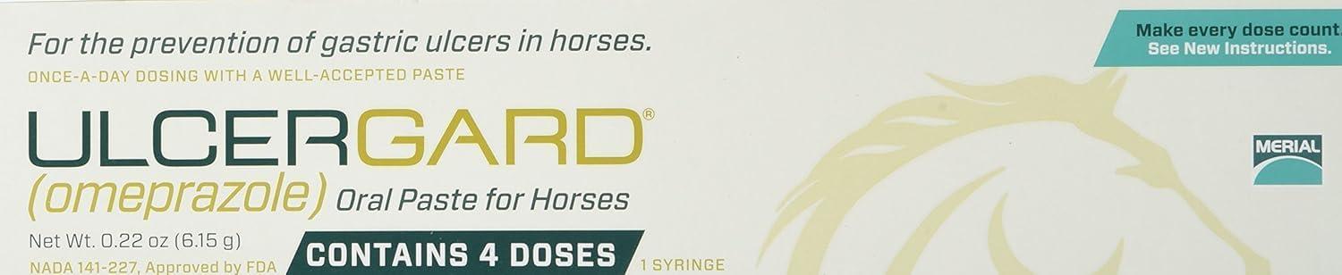 UlcerGard [Omeprazole 2.28gm] Oral Paste Syringe, 10 Pack
