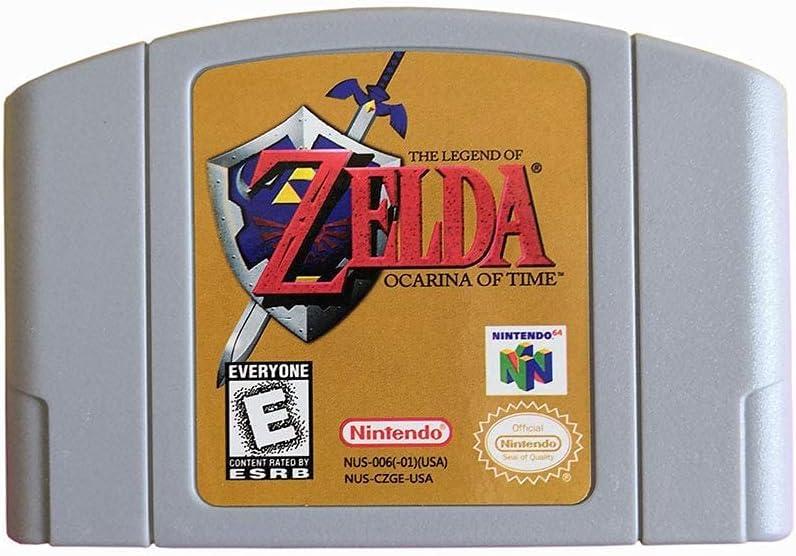 New The Legend of Ocarina of Time Video Game Cartridge US Version For N64 Game Console image