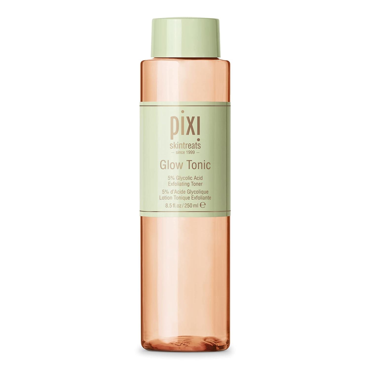 Pixi Glow Tonic Balancing Face Toner Glycolic Acid for Radiant Skin and Daily Brightening (8.5 fl oz / 250 ml) image