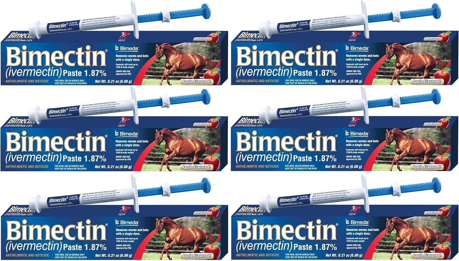 Ivermectin Paste Horse Wormer (1.87 Ivermectin) – 6 DOSES, Model: , Home & Outdoor StoreQ