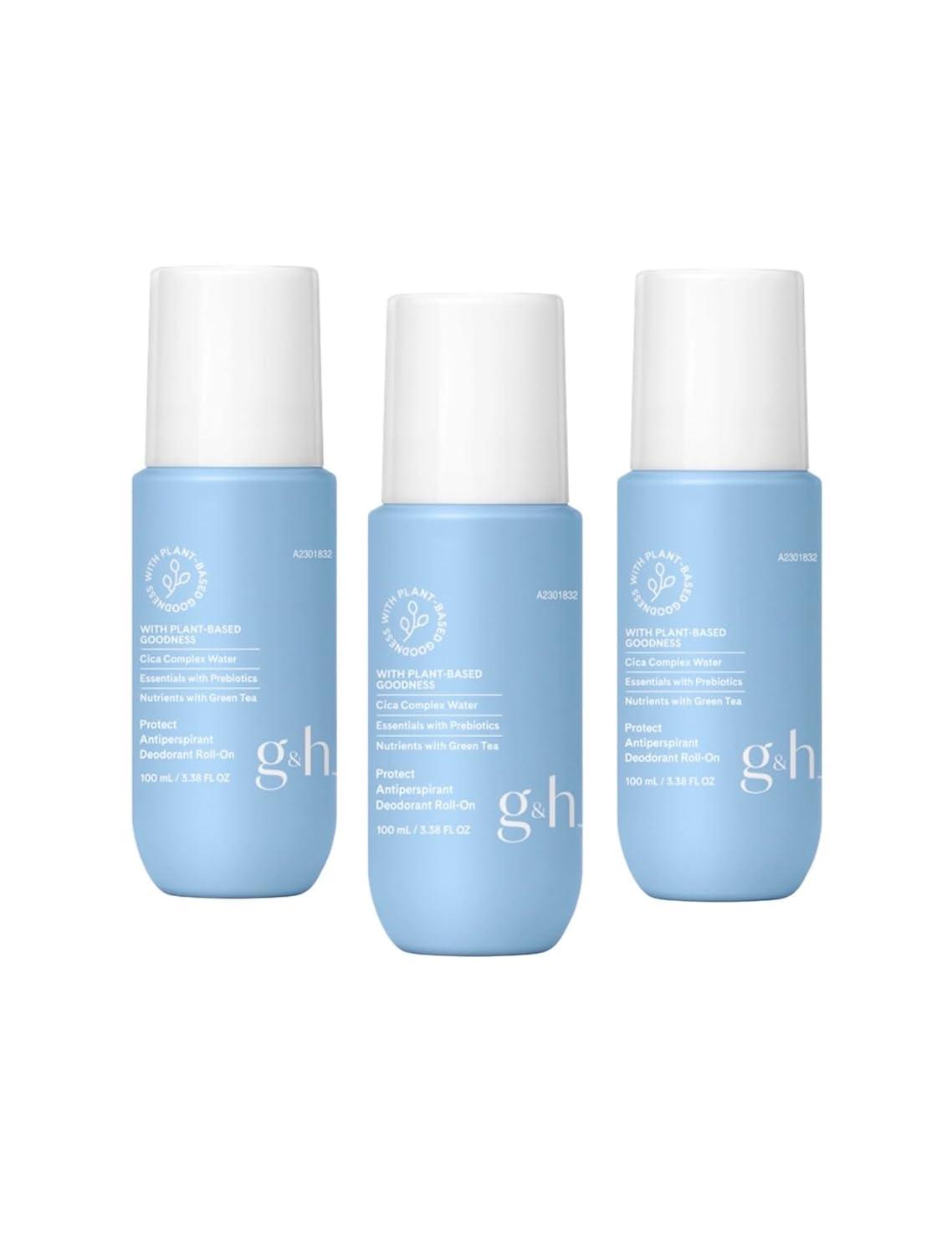 3 x G&H Protect + Deodorant & Anti-Perspirant Roll-on 100 ml (New Package) image
