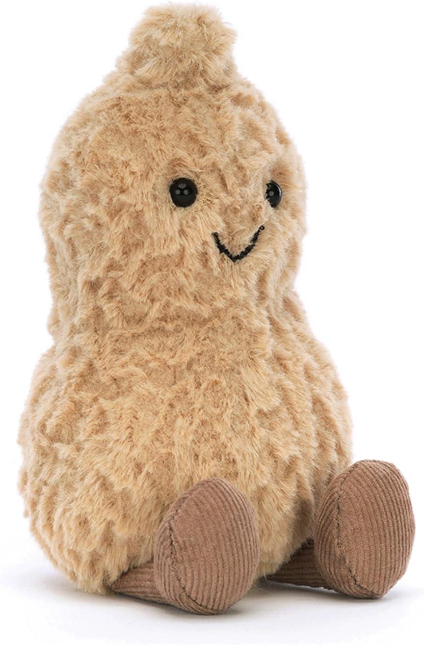 Jellycat Amuseables Peanut Stuffed Toy, 6 inches – Food Plush – Fun Gift Idea image