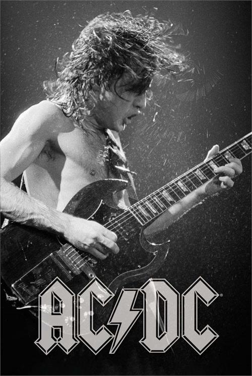 AC/DC Angus Live Poster - 24" x 36" image