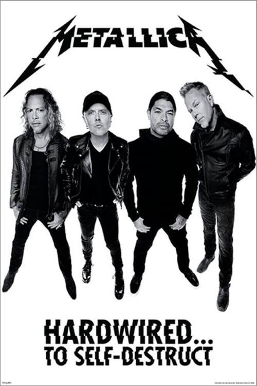 Metallica Hardwired Poster - 24" x 36" image