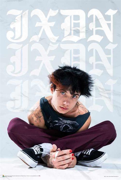 JxDN - Sitting Poster - 24" x 36" image