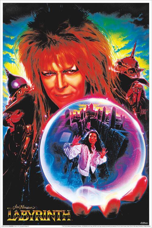 Labyrinth - Non-Flocked Blacklight Poster 24" x 36" image