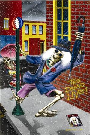 The Dead Live Poster - 24" x 36" image