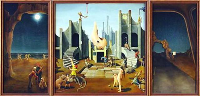 The Morrison Triptych - T.E. Breitenbeck Poster - 24" x 36"