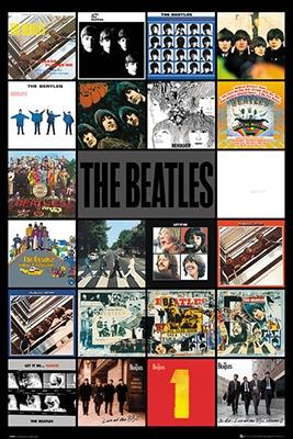 Beatles Albums Poster - 24" x 36" image