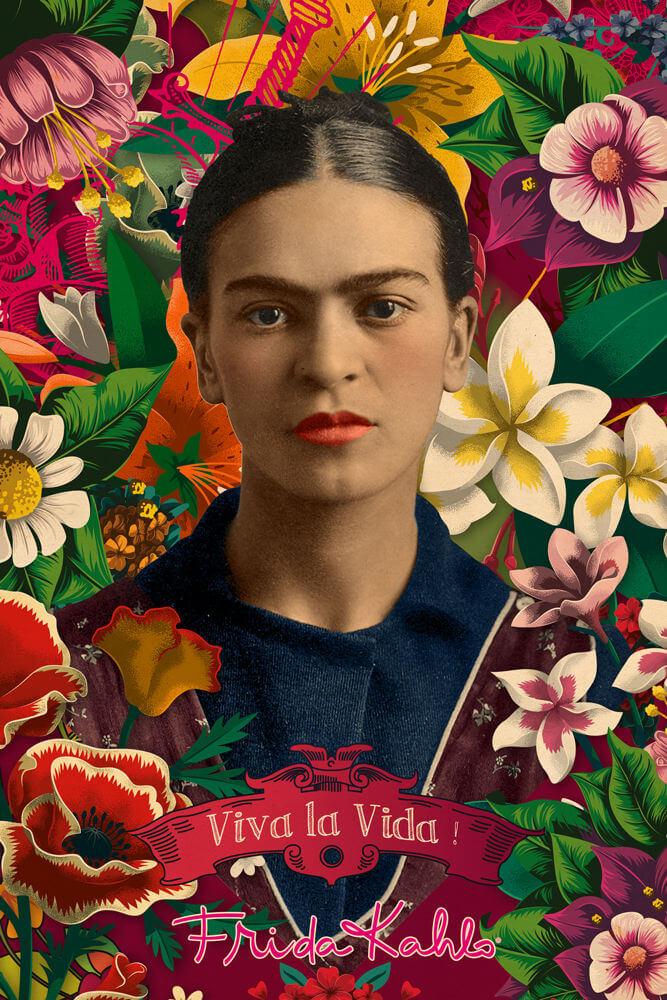 Frida Kahlo Poster - 24" x 36" image