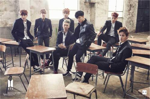 BTS - Skool Luv Affair - Classroom Mini Poster - 17" x 11"