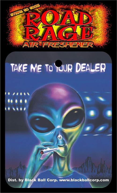 Take Me to Your Dealer Road Rage® Air Freshener image