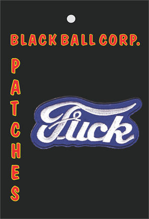 Fuck #3 Embroidered Patch image