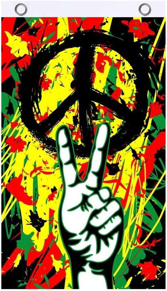 Peace Grafitti Fly Flag 3' x 5' image
