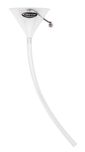 Clear with Flashing LED Funnel & Tube Beer Bong - 2 ft. image