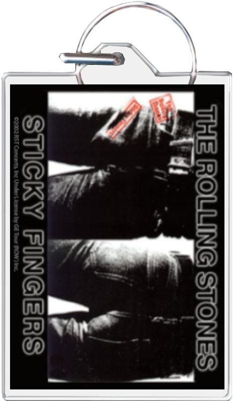 Rolling Stones - Sticky Fingers Keychain - 1.5" x 2" image