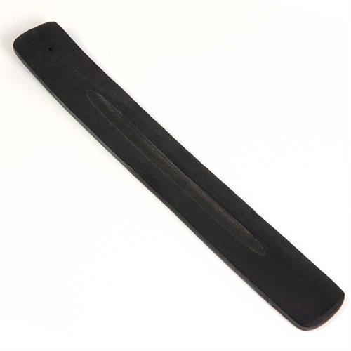 Incense Ash Catcher - 10" - Black Wood image