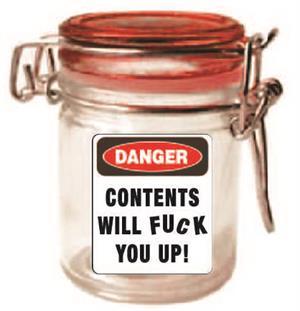 Contents Will F You Up Storage Jar - 3 Pack image