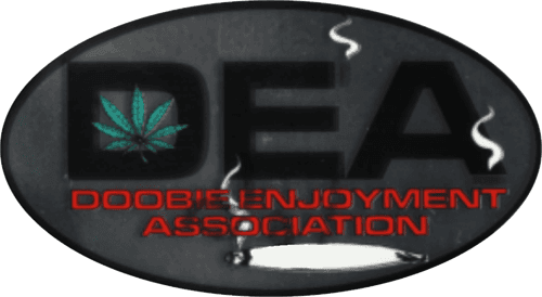 DEA - 3.5" x 2.5" - Sticker image
