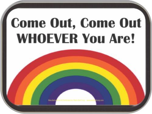 Come Out Large Stash Tin image