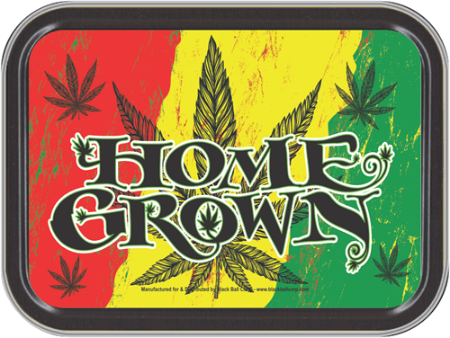 Home Grown Rasta - Large Stash Tin