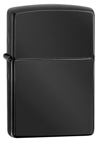 High Polish Black Zippo Lighter image