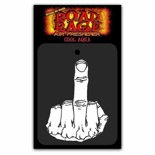 Middle Finger Road Rage® Air Freshener - Cool Aqua Fragrance image