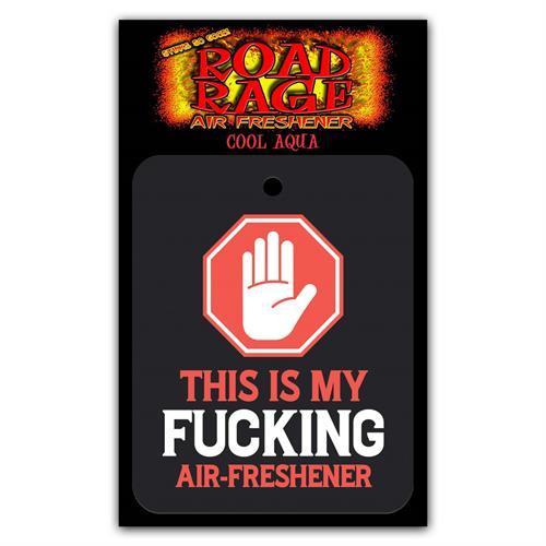This Is My Fucking Air Freshener Road Rage® Air Freshener - Cool Aqua Fragrance image