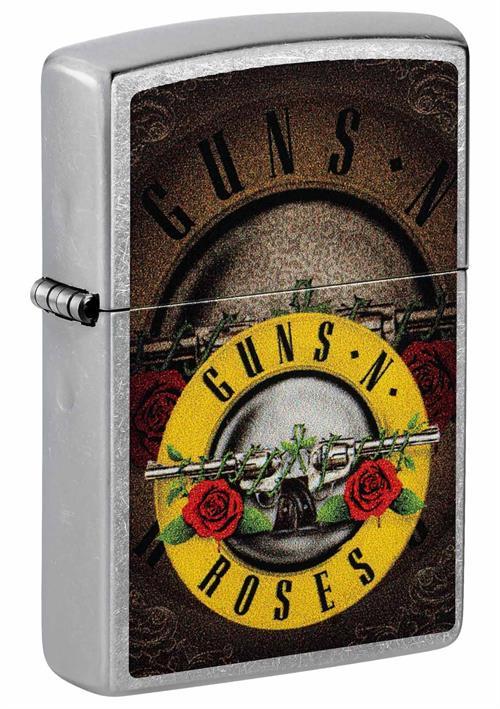 Guns N Roses Street Chrome Zippo Lighter